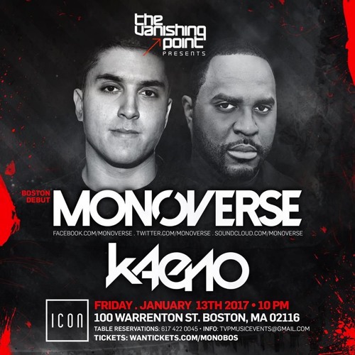 Monoverse LIVE @ Icon, Boston - The Vanishing Point