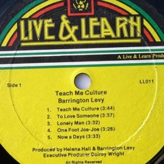 Barrington Levy "Don't Pretend" ( Live & Learn)