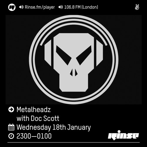 Rinse FM Podcast - Metalheadz w/ Doc Scott - 18th January 2017