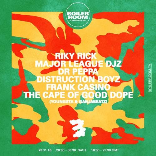 Distruction Boyz Boiler Room Johannesburg DJ Set