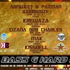 [FREE DOWNLOAD] JANUARY 2017 KREWAZA - BASS G HARD NIGHT  MINIMIX