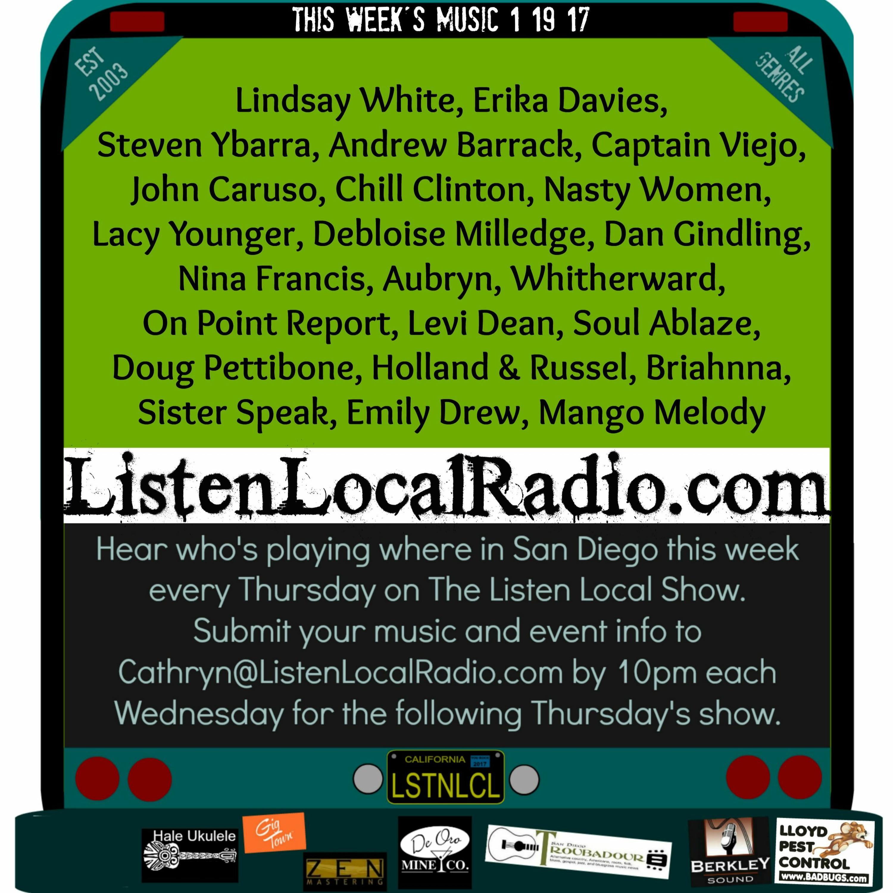 The Listen Local Show 1 19 17 episode artwork