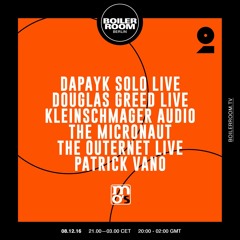 The Micronaut Boiler Room Berlin Live Set