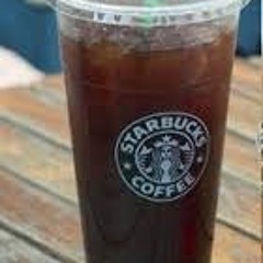 black iced coffee