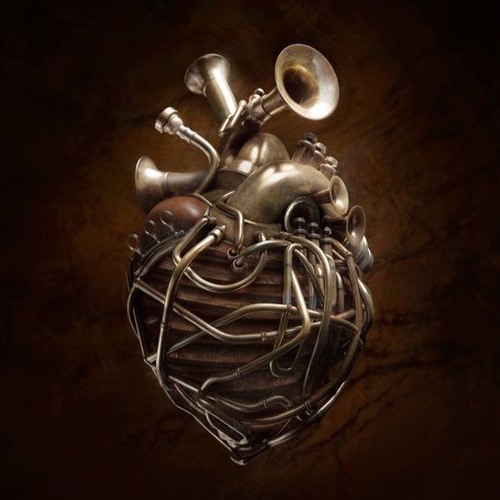 Raga Yaman Alap with live synchronized Heartbeat