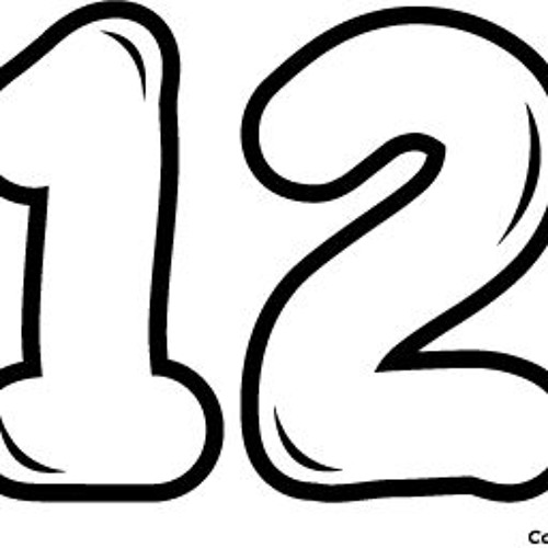 12 шаблон для вырезания
