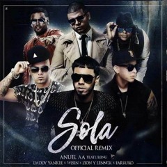 Sola  | Version Cumbia | (Remix) Anuel Ft Varios Artistas - aLeeDj Ft Zeta Music