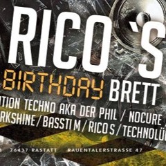 Timo Luecke B2b Diddier @ Rixx Event Club (Ricos´s Birthday Brett)