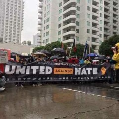Despite Heavy Rain, LA Activists Inaugurate Resistance to Trump