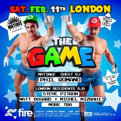 Phil Romano For The Game Matinee London
