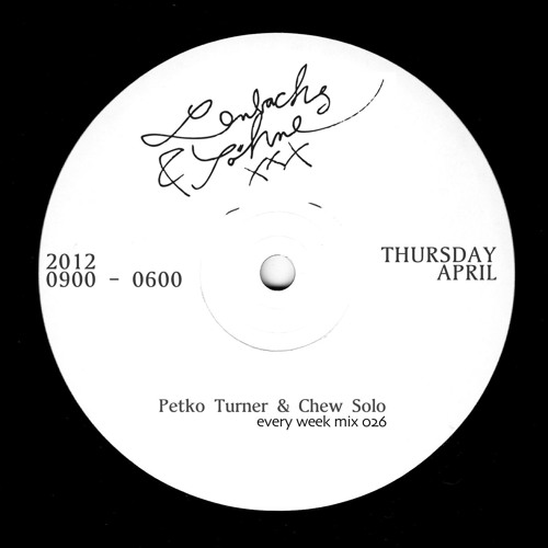 Petko Turner & Chew Solo - Lenbachs & Soehne (2012)