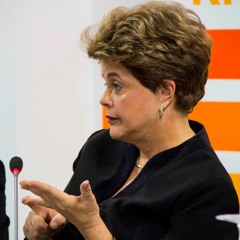 Entrevista coletiva concedida em Sevilha (Espanha) por Dilma