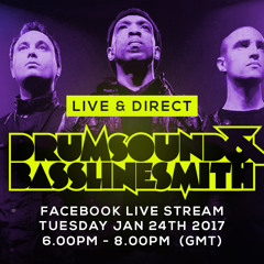Drumsound & Bassline Smith - Live & Direct #22  [24-1-2017]
