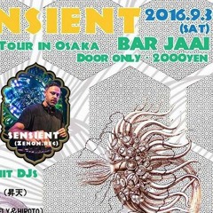 Sensient Japan Tour Osaka BAR JAAI 2016
