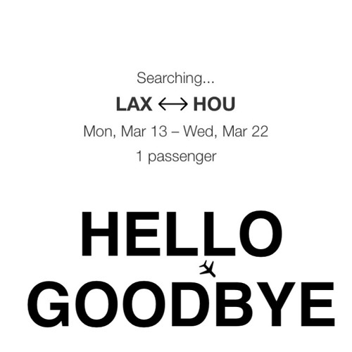 Hello Goodbye ft Lil Spark