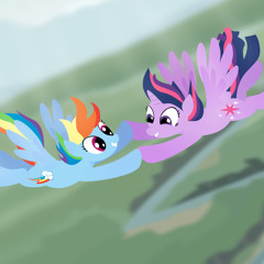 Learning from the Best - FritzyBeat hugs Neighsayer