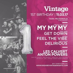 Vintage 1st Birthday Mix