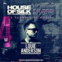 LOUIE ANDERSON - Live 00:00 - 01:00 @ House of Silk 4th Birthday - @ GSS Warehouse Sat 21st Jan 2017