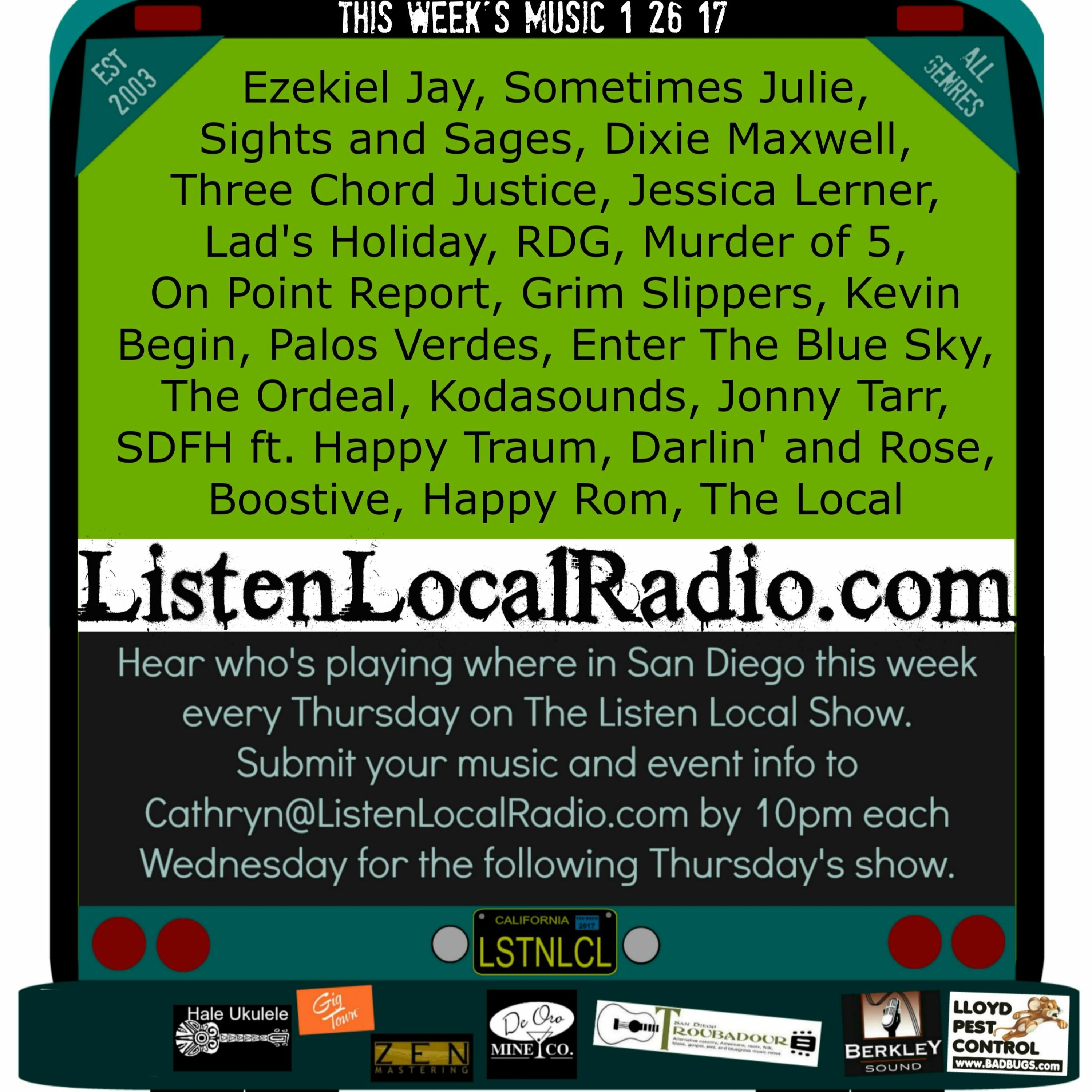 The Listen Local Show 1 26 17 episode artwork