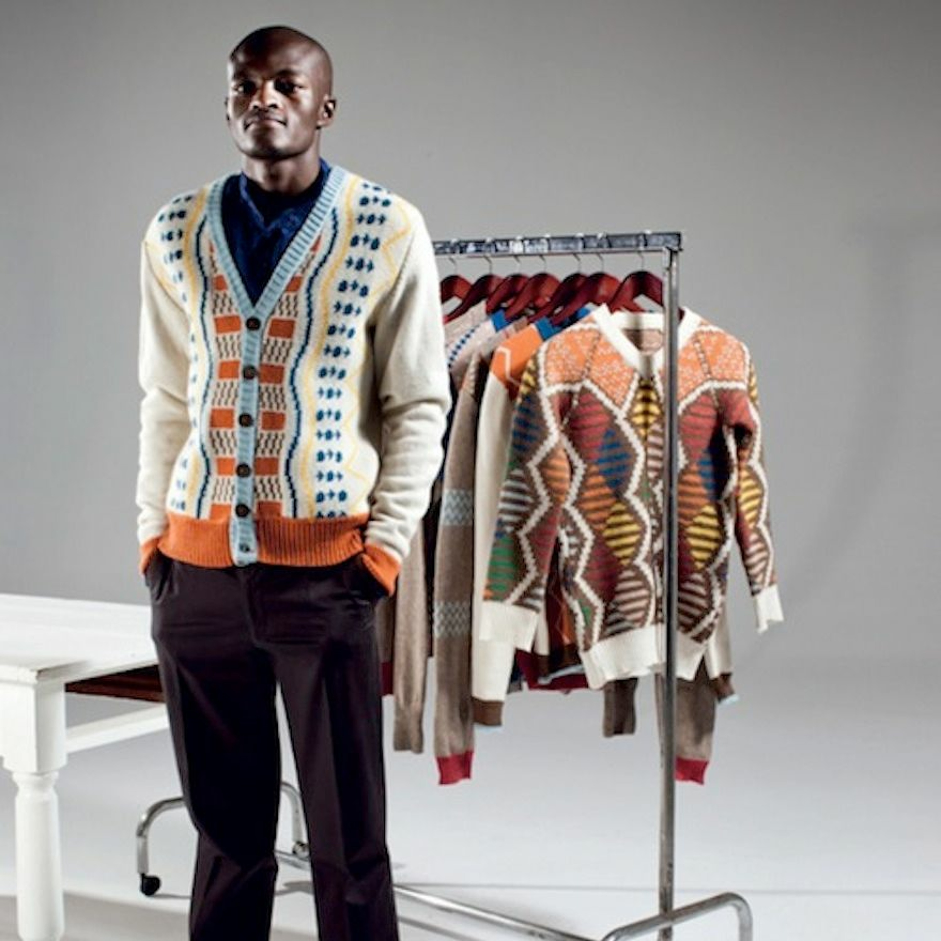 Getting to know the South African textile and knitwear designer- Laduma Ngxokolo episode artwork