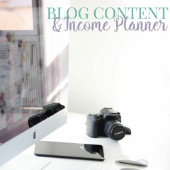 Blog Content and Income Planner Audio Training