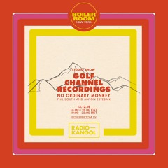 Golf Channel x Radio Kangol Boiler Room New York Studio Live Set