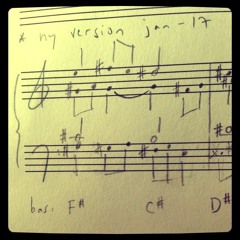 Faded Possibilities (first sketch)