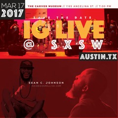 2017 Inside Gospel LIVE Artist - SEAN C. JOHNSON "UP (September)"