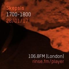 Rinse FM Podcast - Marcus Nasty Takeover - Skepsis - 28th January 2017