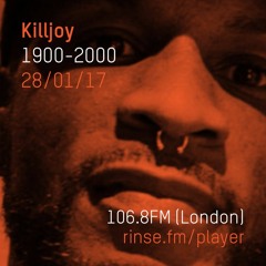 Rinse FM Podcast - Marcus Nasty Takeover - Killjoy - 28th January 2017