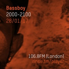 Rinse FM Podcast - Marcus Nasty Takeover - Bassboy - 28th January 2017