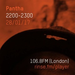 Rinse FM Podcast - Marcus Nasty Takeover - Pantha - 28th January 2017