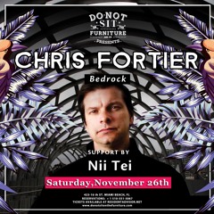 Chris Fortier @ Do Not Sit On The Furniture Miami Beach (November 26, 2016)