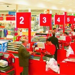 sorrows at the checkout.
