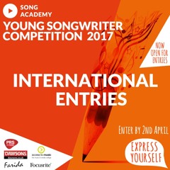 Young Songwriter 2017 Competition International Entries