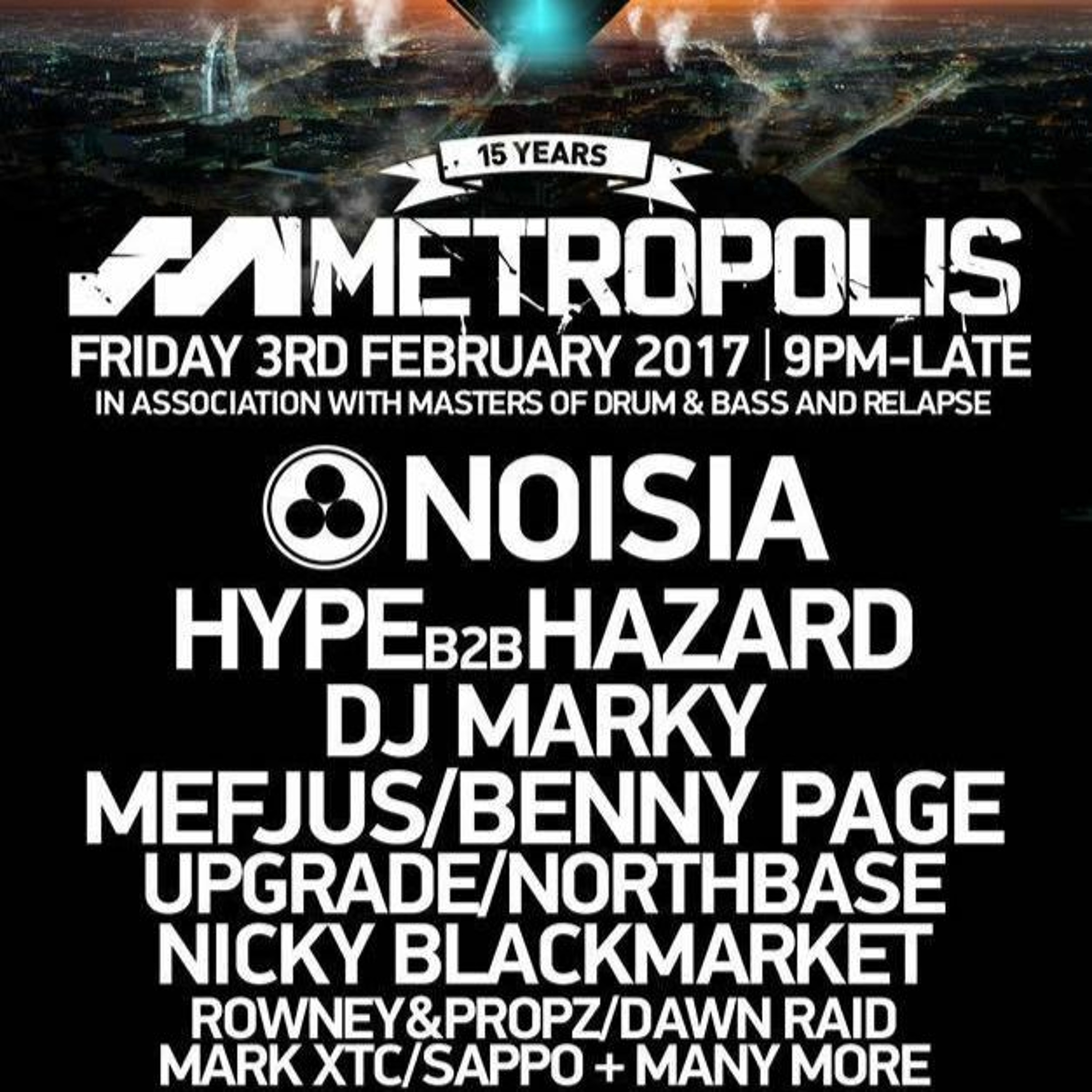 Travesty Podcast 15 - Metropolis 15th Birthday Promo Mix FREE DOWNLOAD episode artwork