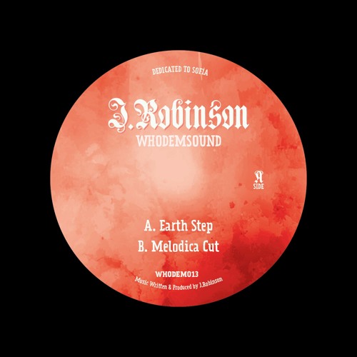 WHODEM013 J.Robinson WhoDemSound - Earth Step / Melodica Cut 7'' Vinyl OUT NOW