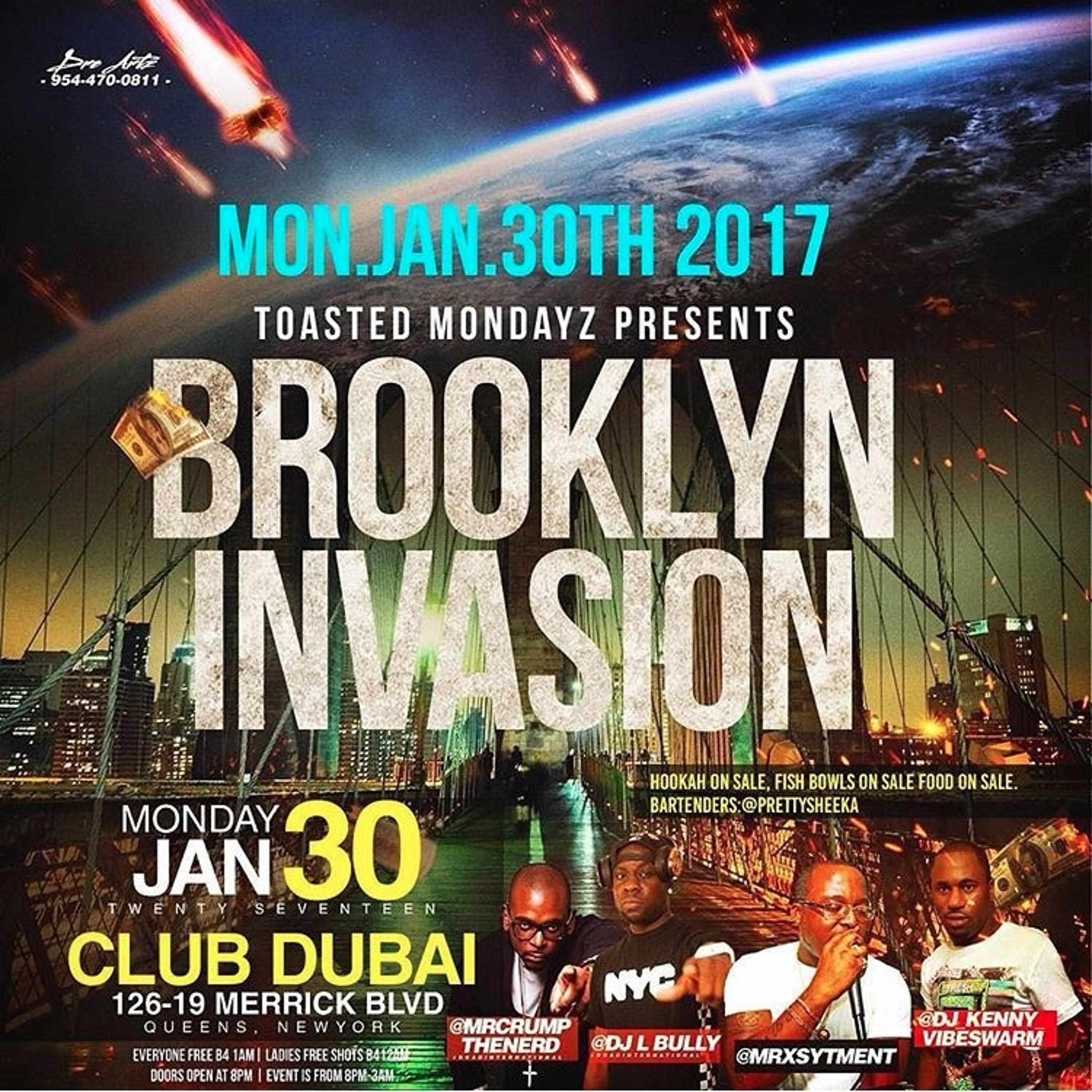 @MrXsytment x @DJGully LIVE @ TOASTED MONDAYZ BK INVASION