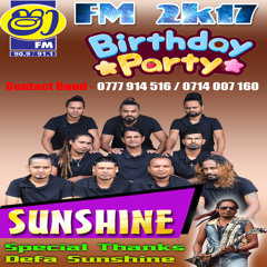 SHA FM BIRTHDAY PARTY WITH SUNSHINE 2017