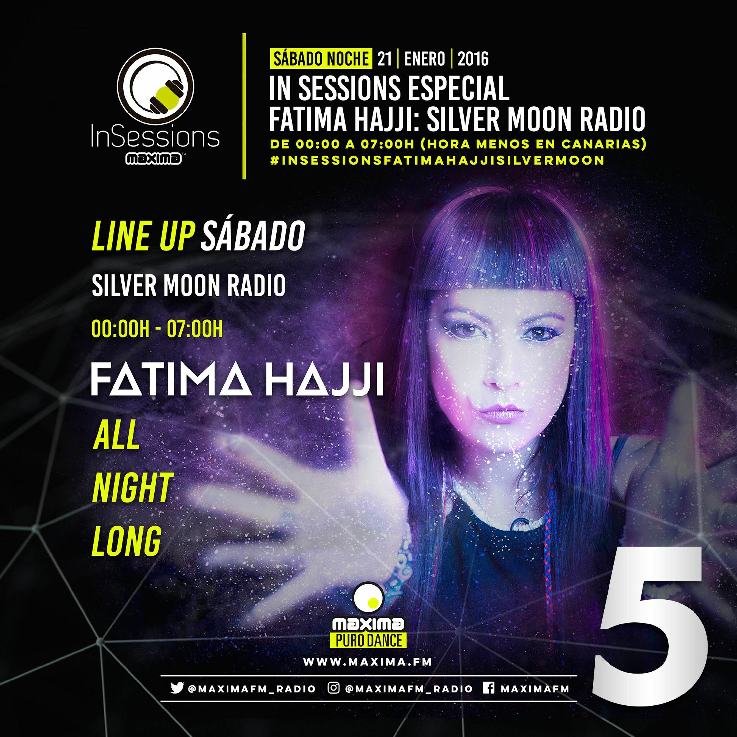 Fatima Hajji presents SILVER M Radio @ Maxima FM - IN SESSIONS 05 episode artwork