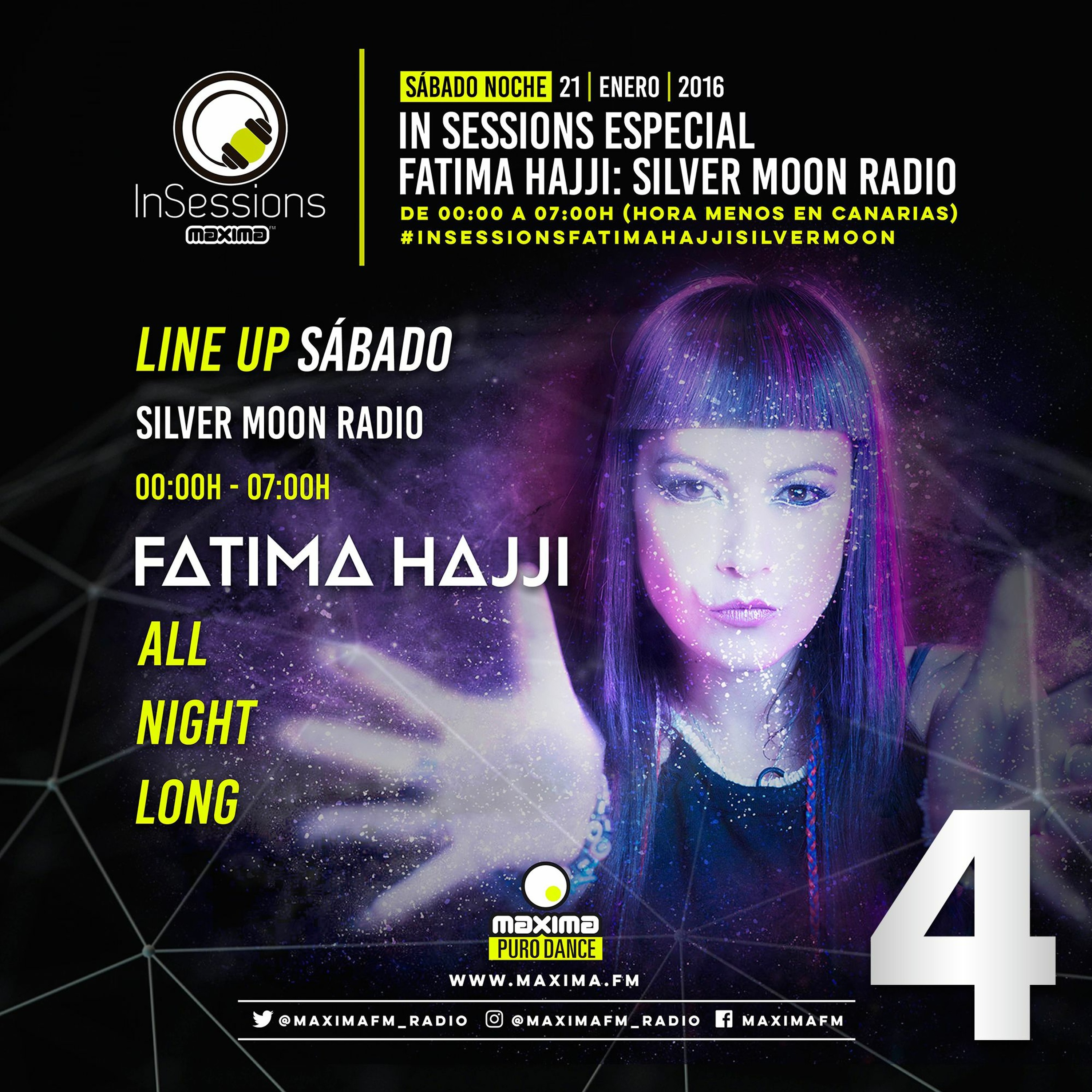 Fatima Hajji presents SILVER M Radio @ Maxima FM - IN SESSIONS 04 episode artwork