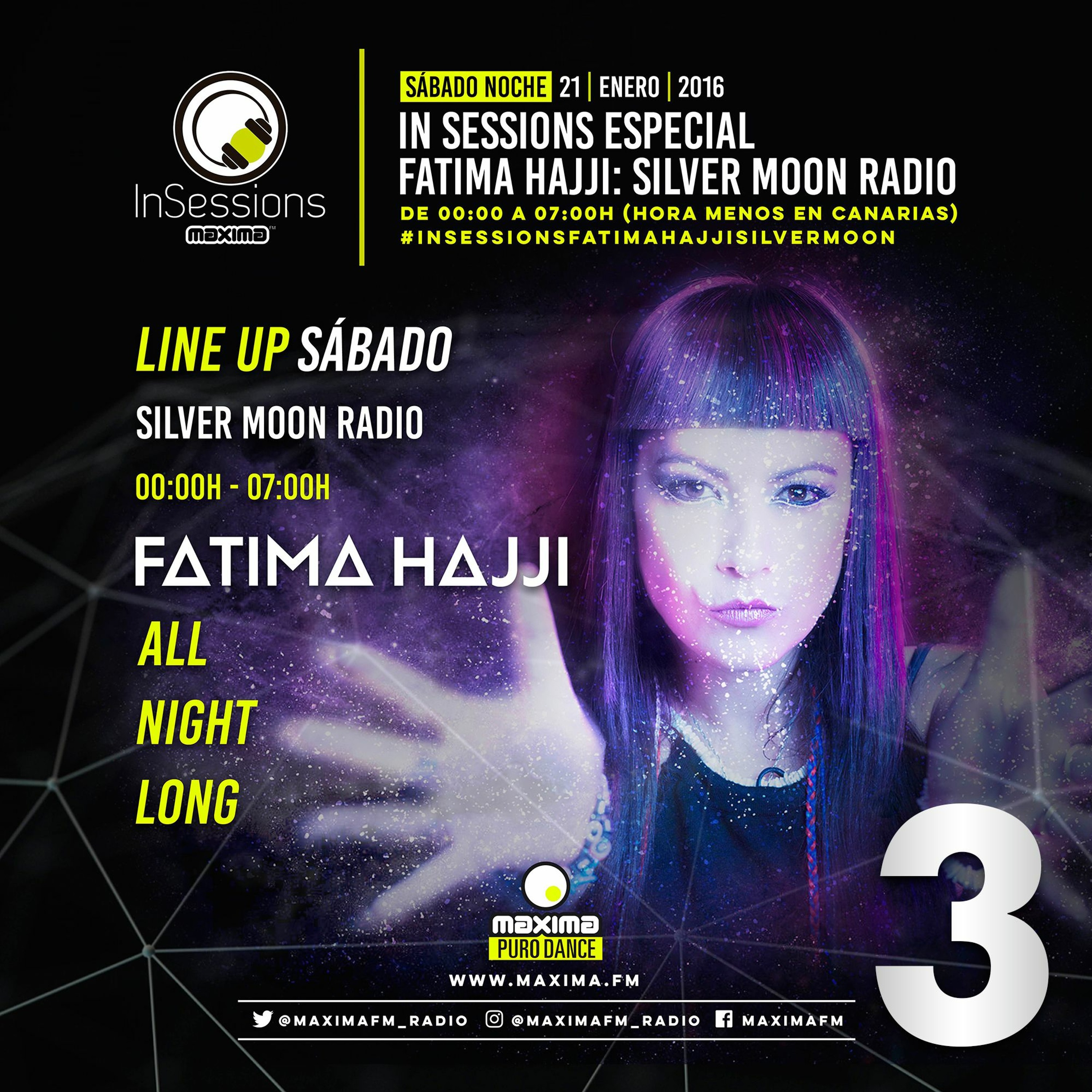 Fatima Hajji presents SILVER M Radio @ Maxima FM - IN SESSIONS 03 episode artwork