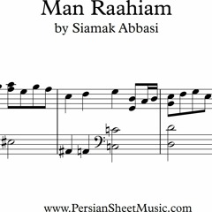 Man Raahiam (Siamak Abbasi) Piano Cover