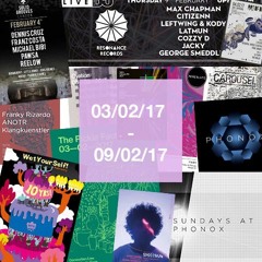 This Weeks playlist 03/02/2017 - 09/02/2017