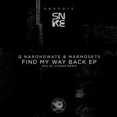 Q Narongwate & Marmosets - Find My Way Back (Original Mix) - SNKE013