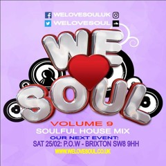 We Love Soul Promo CD Vol. 9 SOULFUL HOUSE MIX