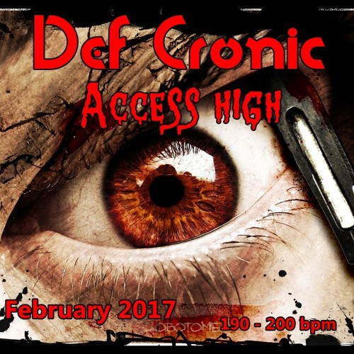 - Access High -  ( warning 190 to 200 Bpm  Def cronic High level schranz action mix  )