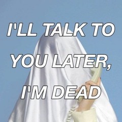 woah dude, thats kinda depressing me out