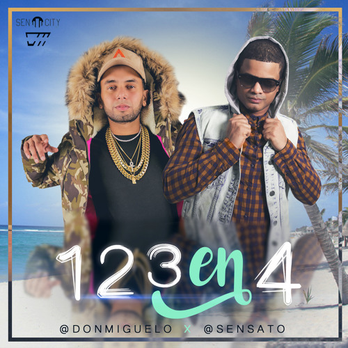 1,2,3 En 4 - Don Miguelo Ft. Sensato