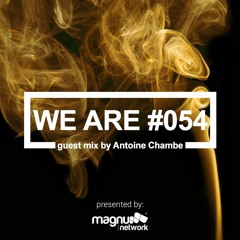 WE ARE 054 - Guest Mix By Antoine Chambe